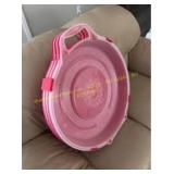 3ct Homz 24-Inch Seasonal Christmas Plastic Wreath