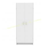 ClosetMaid 12.5x24x59.5 4-Shelf Cabinet white