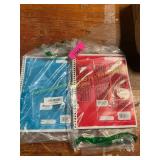 2ct Wide Ruled Notebooks