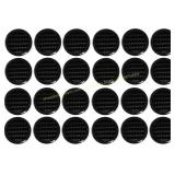 2" Round Plastic Louver Soffit Grille (24)