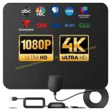 TV Antenna Indoor Long Range with Amplifier