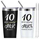 Cunhill 2 Pcs Mr. Right Mrs. Always Right
