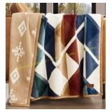Pendleton Reversible Plush Throw 50" x 70"