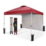 CROWN SHADES 10x10 Pop Up Canopy Red