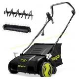 Sun Joe 15" Lawn Dethatcher with Bag