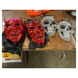 4Ct Halloween Masks