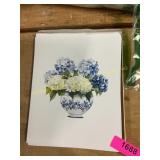 Assorted flower posters