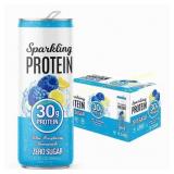 Clear Protein Sparkling Water Blue Raspberry 14pk