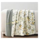 Casual Living Reversible Luxe Plush Throw Blanket