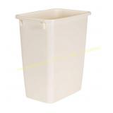 Rubbermaid 21 Qt Bisque Wastebasket Trash Can