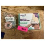 Corner protectors, rolling pine rings