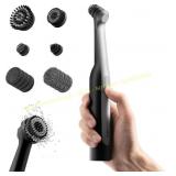 HOTO Wand Electric Spin Scrubber with 12 Heads