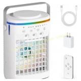 Portable AC & Cooler with 3 Speeds, Timer