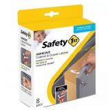 Safety 1st Adhesive Cabinet Latches 8 pk