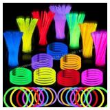JOYIN 100 Pcs 8" Glow Sticks Pack