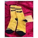 Iowa Hawkeye Crew Socks