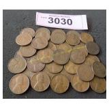 Bag of vintage Wheat pennies