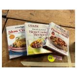 3ct Crock-pot Cookbooks
