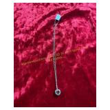 Ladies 20in round Ring Fashion Pendant Necklace