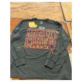 Mens XL Long Sleeve KC Chiefs Graphic T