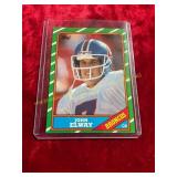 1986 Topps John Elway HOF #112
