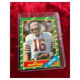 1986 Topps Joe Montana HOF #156
