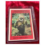 1983 Star Wars 2 Sided Sticker Card