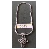 Vintage silverplated necklace