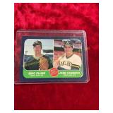 86 Fleer Plunk/Canseco RC #649