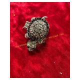 Stretch Band Turtle Ring