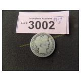 1909 S silver half dollar