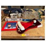 Glasses, Mugs, Charlie Brown Book, Etc