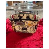 Sakroots Black River Peace Canvas Cosmetic Bag