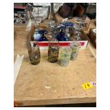 Flat of Vintage Glasses