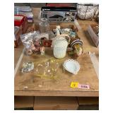 Cut Glass, Knickknacks, Candy Dish, Etc