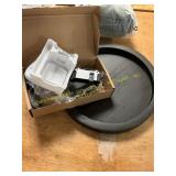 Wood Tray + Miscellaneous Hardware