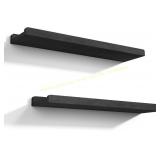 Love-KANKEI Floating Shelves 24" Black