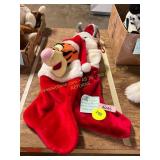 Vin. 3D Disney Tigger + Bugs Plush Stockings