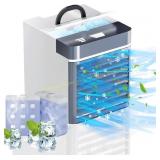 Portable AC Fan, 2 Ice Packs, ZK-2502