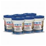 6Ct SCRUBS Cloth Hand Cleaner Towels