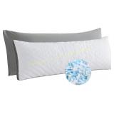 WhatsBedding Memory Foam Pillow - White