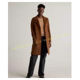 Quince Camel Hair Single-Breasted Midi Coat