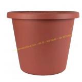 HC COMPANIES Brown Plastic Planter 15.5x15.5x12.8