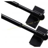 Turquoize 2-Pack Magnetic Curtain Rods 16-28"