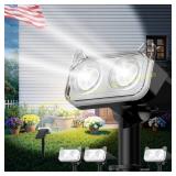 WdtPro Solar Spot Lights Outdoor 4 Pack