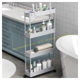 SPACELEAD Slim Storage Cart 4-Tier, Rolling