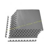 BalanceFrom Interlocking Foam Mat, Gray