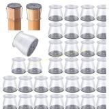 32 Pcs Chair Leg Protectors for Floors