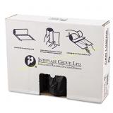 60 Gallon Black Trash Can Liner (25/roll)