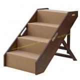 MECO Stakmore Pet Steps, Hardwood, Foldable